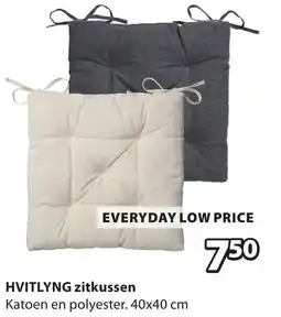 Jysk Hvitlyng zitkussen aanbieding