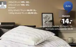 Jysk Kussen aanbieding