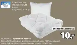 Jysk Storfjellet synthetisch dekbed aanbieding