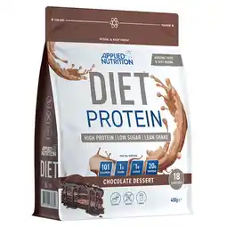 Holland & Barrett Applied Nutrition Dieet Protein Chocoladedessert - 450 g aanbieding