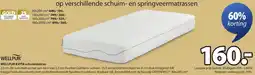 Jysk Wellpur kvita schuimmatras aanbieding