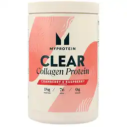 Holland & Barrett Myprotein Clear Collagen Protein Cranberry & Raspberry - 650g aanbieding