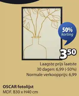 Jysk OSCAR fotolijst aanbieding