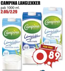 De Boerenschuur Campina langlekker aanbieding