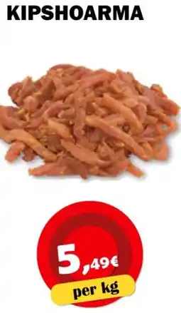Avantage Supermarkt Kipshoarma aanbieding