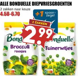 De Boerenschuur Alle bonduelle diepvriesgroenten aanbieding
