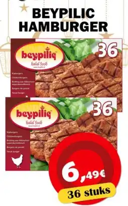 Avantage Supermarkt Beypilic hamburger aanbieding