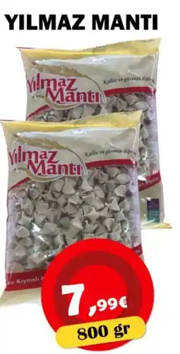 Avantage Supermarkt Yilmaz manti aanbieding