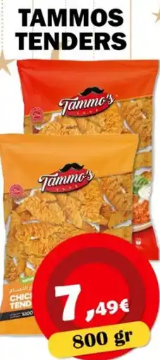 Avantage Supermarkt Tammos tenders aanbieding