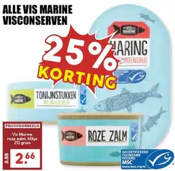 De Boerenschuur Alle vis marine visconserven aanbieding