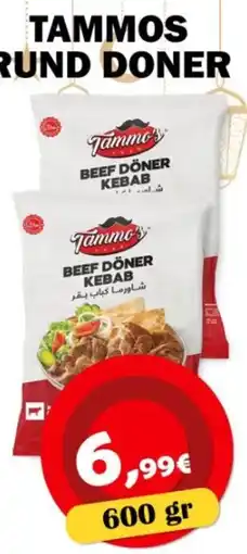 Avantage Supermarkt Tammos rund doner aanbieding