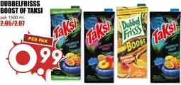 De Boerenschuur Dubbelfrisss boost of taksi aanbieding