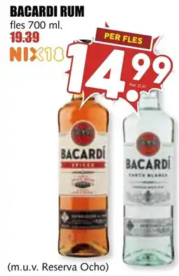 De Boerenschuur Bacardi rum aanbieding