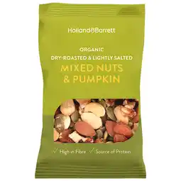 Holland & Barrett Holland & Barrett Notenmix Walnoot, Amandel, Cashew & Pompoenpit BIO - 35g aanbieding