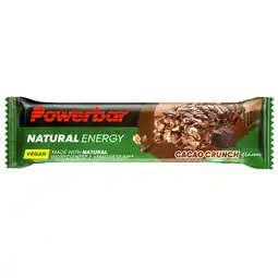 Holland & Barrett Powerbar Natural Energy Bar Cacao Crunch - 40g aanbieding
