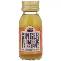 Holland & Barrett Holyshot Detox Ginger Turmeric Shot - 60ml aanbieding