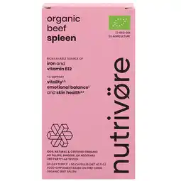 Holland & Barrett Nutrivore Biologische Rundermilt - 90 capsules aanbieding
