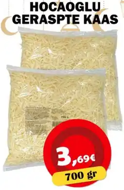 Avantage Supermarkt Hocaoglu geraspte kaas aanbieding