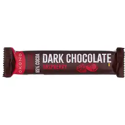 Holland & Barrett Okono Dark Chocolate Raspberry - 35g aanbieding
