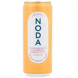 Holland & Barrett NODA Not A Soda Mango Passion Fruit - 330ml aanbieding