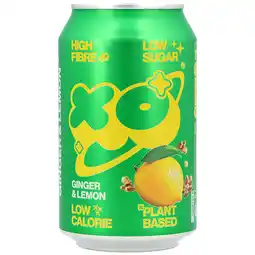 Holland & Barrett XOXO Soda Ginger & Lemon - 330ml aanbieding