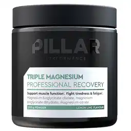 Holland & Barrett PILLAR Performance Triple Magnesium Professional Recovery Poeder Citroen & Limoen - 200g aanbieding