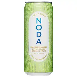 Holland & Barrett NODA Not A Soda Ginger Lemongrass - 330ml aanbieding
