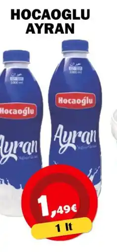 Avantage Supermarkt Hocaoglu ayran aanbieding