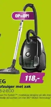 EP AEG VX6-2-ECO Stofzuiger met Zak aanbieding