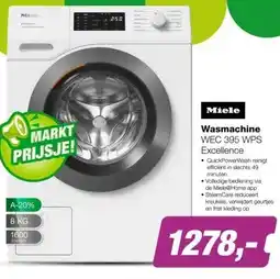 EP Miele WEC395 WPS Wasmachine aanbieding