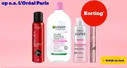 Bol.com op o.a. L'Oréal Paris aanbieding