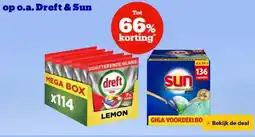 Bol.com op o.a. Dreft & Sun aanbieding