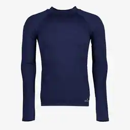 Scapino Kjelvik heren thermoshirt met lange mouwen blauw aanbieding