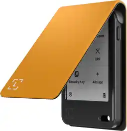 Coolblue Ledger Nano Gen 5 Magnet Folio - Bitcoin Orange aanbieding