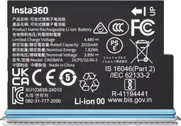 Coolblue Insta360 X4 Air Battery (Arctic White) aanbieding