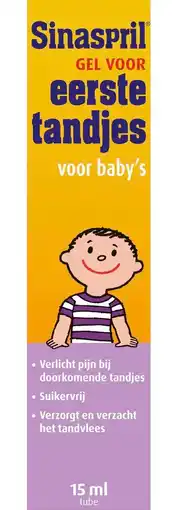 De Online Drogist Sinaspril Gel Voor Eerste Tandjes aanbieding