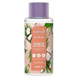 Trekpleister Andrélon Pro Nature Coco Curl Creation Shampoo aanbieding