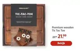 Bruna Premium wooden tic tac toe aanbieding
