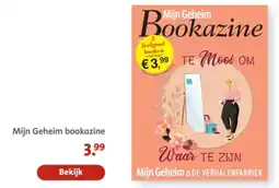 Bruna Mijn geheim bookazine aanbieding