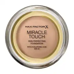 Trekpleister Max Factor Miracle Touch 75 Golden Skin Perfecting Foundation aanbieding