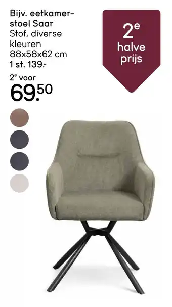 Eetkamerstoel saar