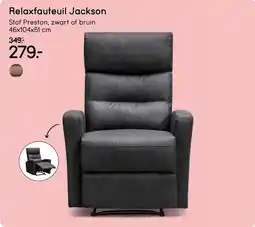 Leen Bakker Relaxfauteuil Jackson aanbieding