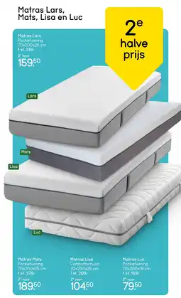 Leen Bakker Matras Lars Pocketvering aanbieding