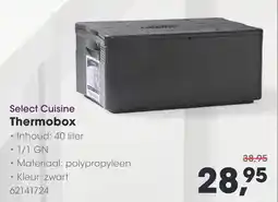 HANOS Select Cuisine Thermobox aanbieding