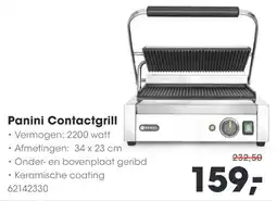 HANOS Panini Contactgrill aanbieding