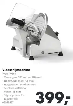HANOS Vleessnijmachine aanbieding
