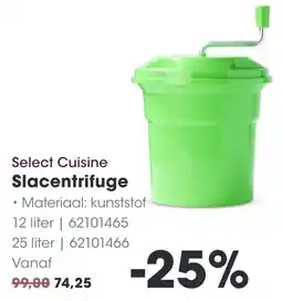 HANOS Select Cuisine Slacentrifuge aanbieding