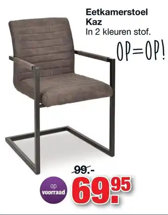 Budget Home Store Eetkamerstoel Kaz aanbieding