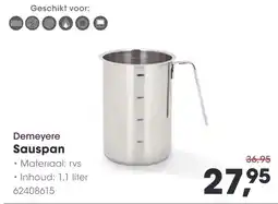 HANOS Demeyere Sauspan aanbieding