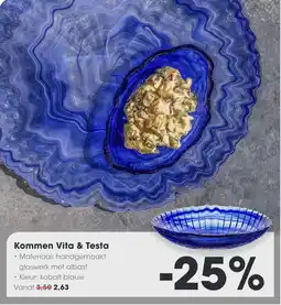 HANOS Kommen Vita & Testa aanbieding